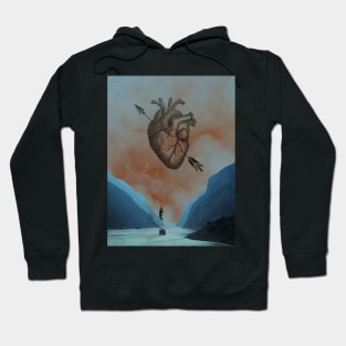 Heart Of Darkness - Surreal/Collage Art Hoodie